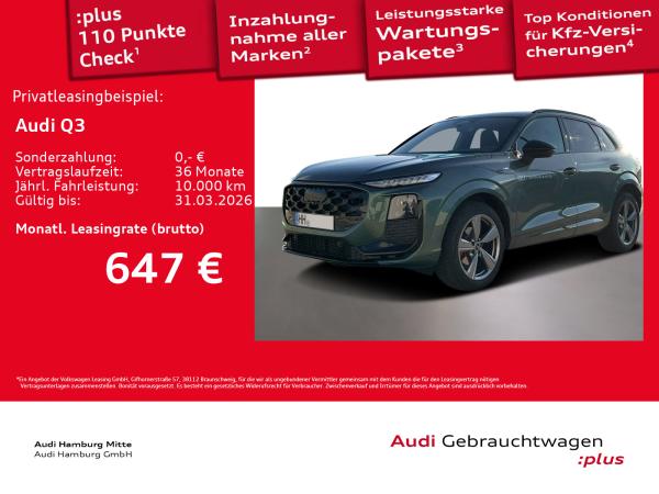 Audi Q3 TFSI S tronic S line LED Audi Q3 TFSI S tronic S line LED