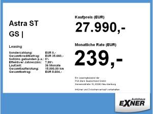 Opel Astra Sports Tourer GS 1.2 Turbo