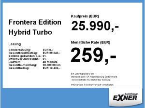 Opel Frontera Edition Hybrid