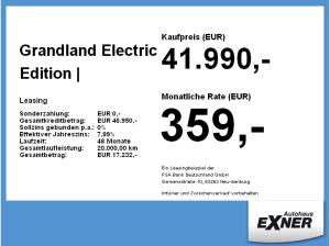 Opel Grandland Electric Edition 73 kWh Batterie