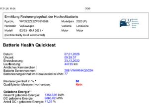 Volkswagen ID.4 GTX 4MOTION 82kWh SOH:90% NAVI SHZ MATRIX