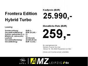 Opel Frontera Edition Hybrid