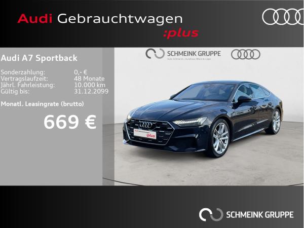 Audi A7 Sportback 45 TFSI quattro S line MATRIX LEDER