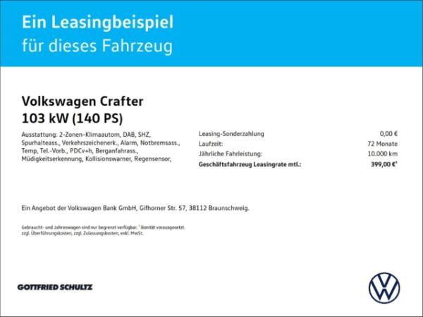 Volkswagen Crafter 35 Kasten MR HD (Essen-Kray)