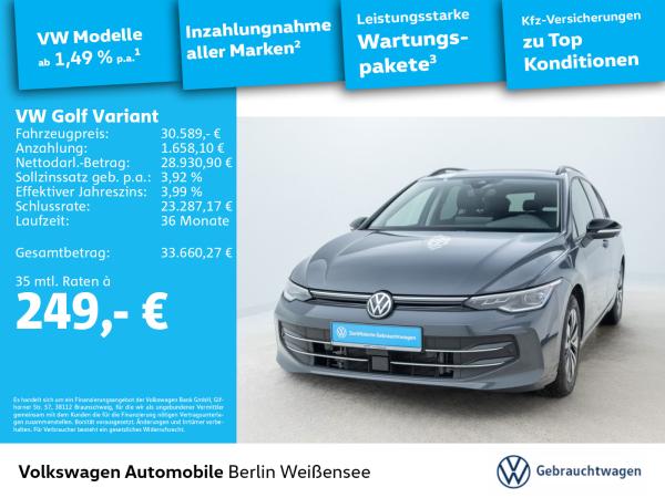 Volkswagen Golf Variant VIII 2.0 TDI Goal*GJR*AREA*NAVI*MATRIX*SIDE*