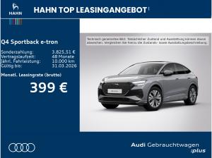 Audi Q4 e-tron Q4 Sportback 45 e-tron quattro advanced LED Pano