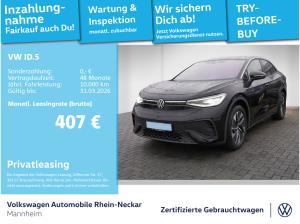 Volkswagen ID.5 Pro GAR 2030 Navi ACC IQ Light Wärmepumpe uvm