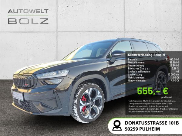 Skoda Kodiaq RS 2.0 TSI 4x4 DSG HUD PANO 360° AHK 7-SITZER JAHRESWAGEN