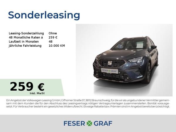 Seat Arona FR 1.0 TSI DSG - RFK, NAVI, LED