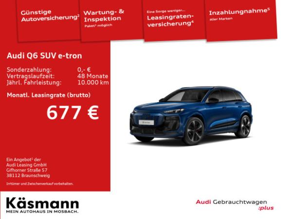 Audi Q6 e-tron qu WINTERRÄDER 2x S line AHK PANO HUD 360° LUFT