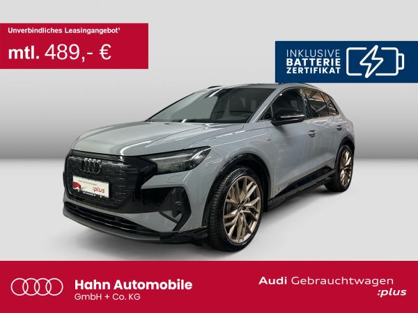 Audi Q4 e-tron 45 S line Matrix Navi AHK Virtual Carplay