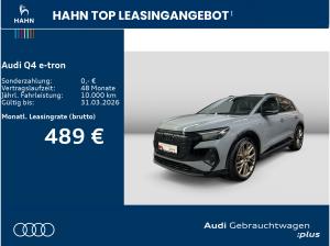 Audi Q4 e-tron 45 S line Matrix Navi AHK Virtual Carplay