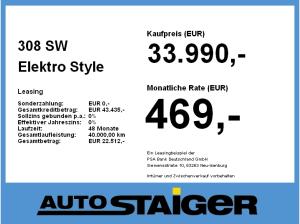 Peugeot 308 SW Elektro Style