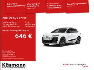 Audi Q6 e-tron performance WINTERRÄDER S line AHK LUFT PANO HUD 360°
