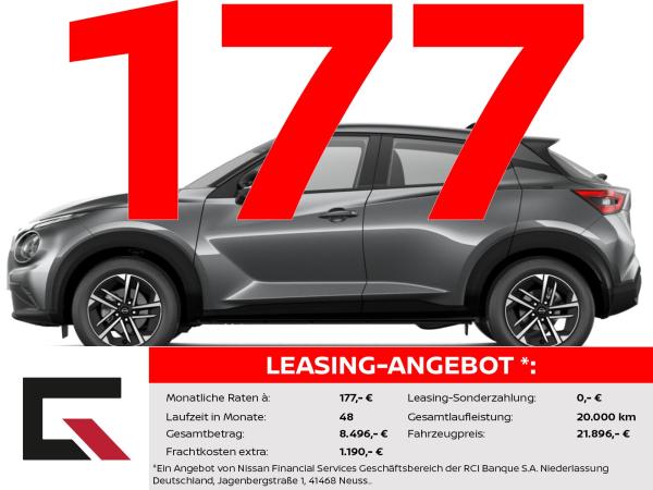 Nissan Juke N-CONNECTA 114PS 6MT Winter/Carplay/RFK