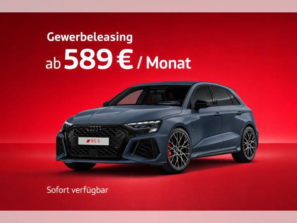 Audi RS3 💥SPORTBACK | 400 PS 5-ZYLINDER 🚀 | VORFÜHRWAGEN SOFORT VERFÜGBAR ✅ | STANDORT BHG BALINGEN 🚙
