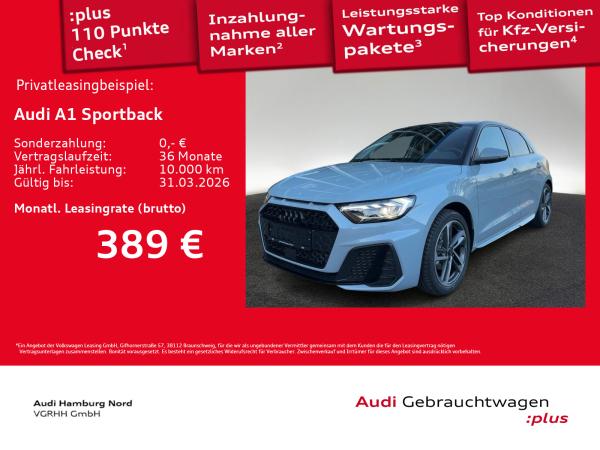 Audi A1 Sportback 30 TFSI S line S tronic ACC CarPlay