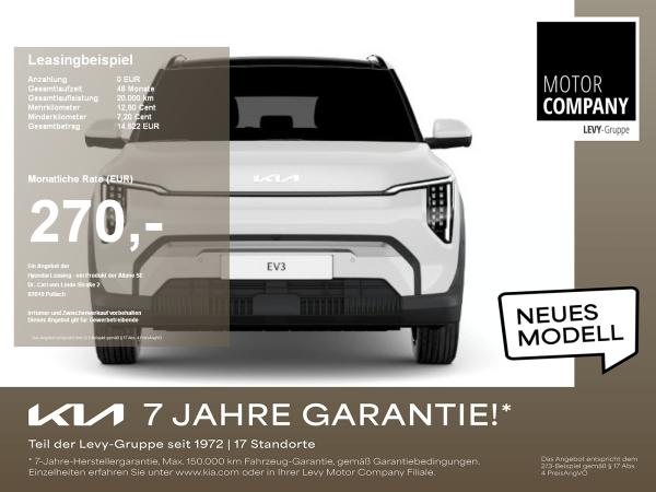 Kia EV3 58kWh Air +MY26+Aktion+Navi+R.Kam.+PDC+V+H++