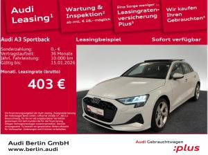 Audi A3 Sportback Advanced 30 TFSI S tr. STDHZG PANO
