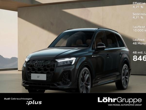 Audi Q7 55 TFSI S line Matrix AHK Nachtsicht Leder