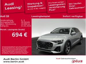 Audi Q8 45 TDI qu. tiptr. AHK MATRIX 360°K HUD NACHTS