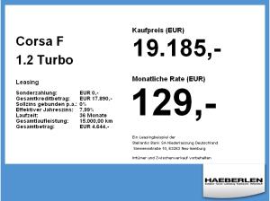 Opel Corsa F 1.2 Turbo Edition LED*ALLWETTERREIFEN*