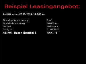Audi Q4 e-tron 45 / Navi pro, Standklima, AR-HuD, LED