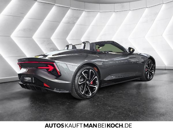 MG Cyberster Xpower Andes Grey, Black/Red Interi