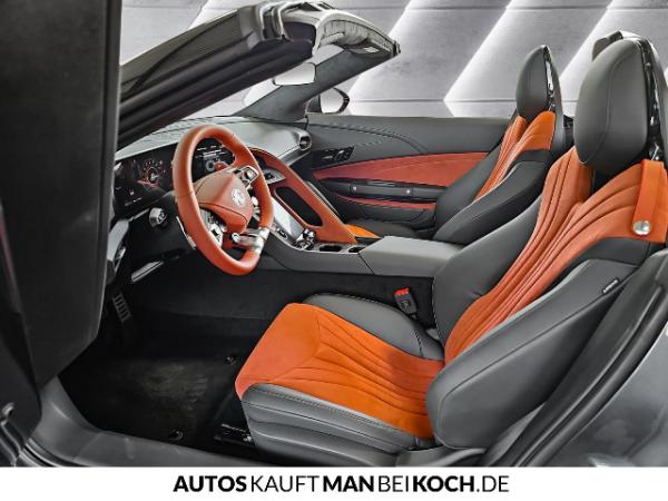 MG Cyberster Xpower Andes Grey, Black/Red Interi