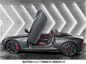 MG Cyberster Xpower Andes Grey, Black/Red Interi