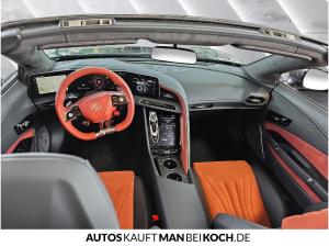 MG Cyberster Xpower Andes Grey, Black/Red Interi