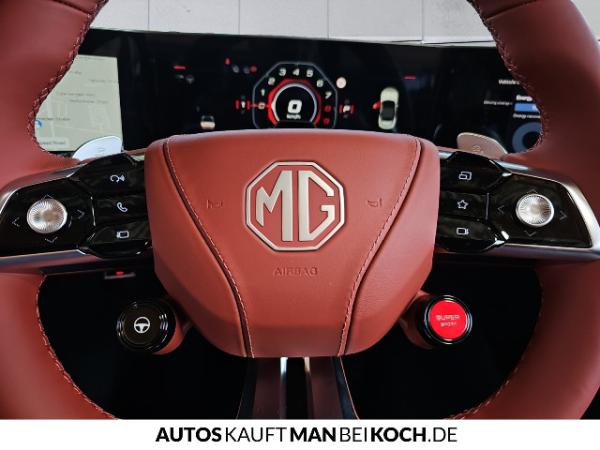 MG Cyberster Xpower Andes Grey, Black/Red Interi