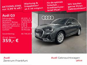 Audi Q3 35 TFSI S tronic S line LED Tempomat DAB VC PDC Sitzheizung