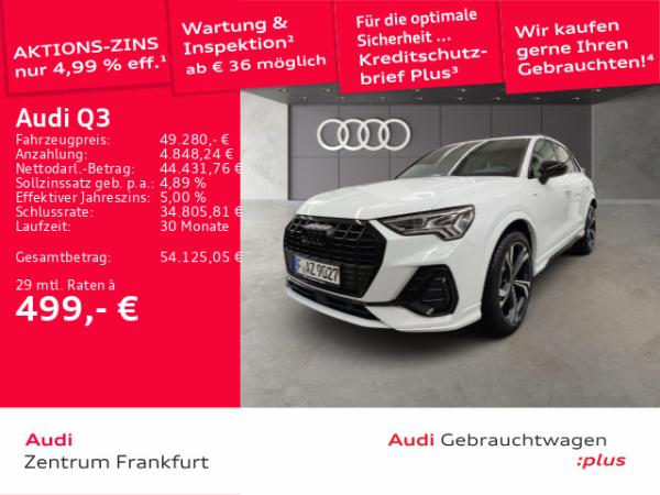 Audi Q3 40 TDI quattro S tronic S line Matrix-LED Navi PDC DAB VC