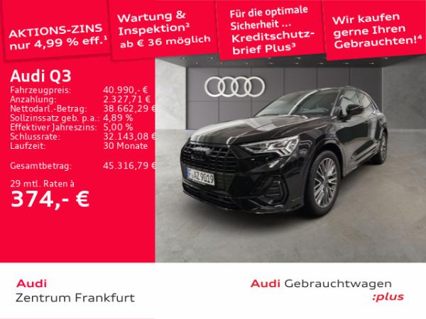 Audi Q3 35 TFSI S tronic S line Matrix-LED Navi VC DAB PDC
