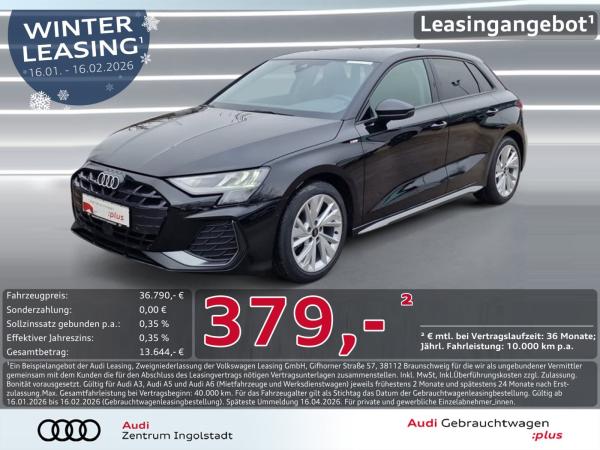 Audi A3 Sportback 35 TDI S line NAVI+ LED KAM. ACC