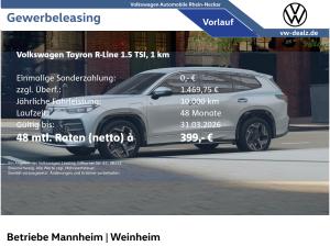 Volkswagen Tayron R-Line 1.5 eHybrid DSG AHK NAVI LED DAB