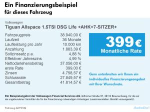 Volkswagen Tiguan Allspace 1.5TSI DSG Life +AHK+7-SITZER+