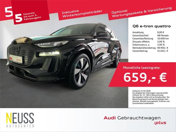 Audi Q6 e-tron quattro S line 360°+MATRIX+ACC+MEMORY+HPC