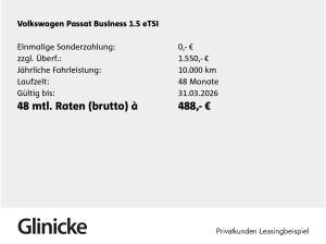 Volkswagen Passat Business 1,5 eTSI DSG | IQ.