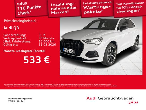 Audi Q3 40 TFSI quat. S line Matrix Navi Kamera Sound