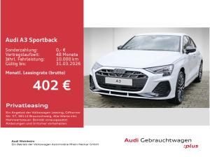 Audi A3 Sportback 35 1.5 TFSI S line Rückfahrkamera LED uvm
