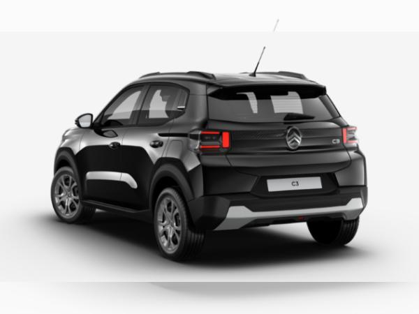 Citroën C3 Turbo 100 PLUS Schwarz Allwetterreifen *VFW*