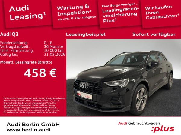 Audi Q3 advanced 35 TFSI S tr. AHK MATRIX NAVI VIRTUAL