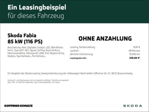 Skoda Fabia Balance 1.0 TSI 116 PS DSG (Neuss)