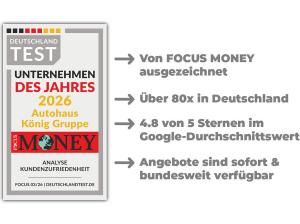 Fiat 500 Limousine | ***geschenkte Bereitstellungskosten❗️*** | mit Apple CarPlay und Android Auto 📲