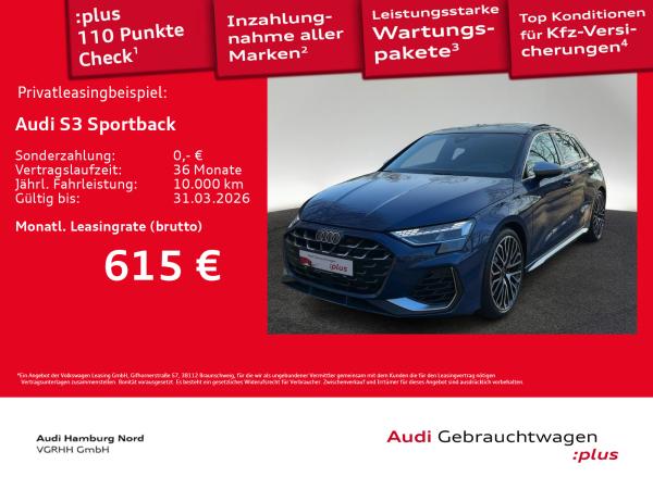 Audi S3 Sportback 2.0 TFSI Navi ACC Kamera Panorama