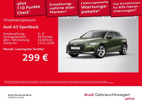 Audi A3 Sportback 30 TFSI S tronic Navi HUD ACC Sonos