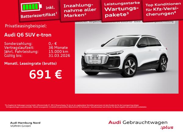 Audi Q6 e-tron quattro S line Pano AHK Matrix ACC