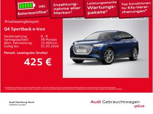 Audi Q4 e-tron Q4 Sportback 35 e-tron S line Navi Matrix AHK